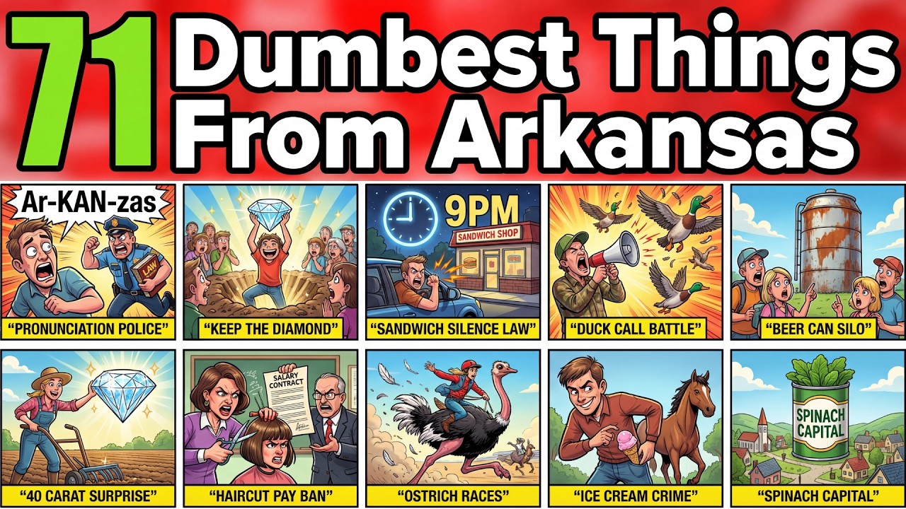 71 Dumbest Facts From Arkansas That Make No Sense