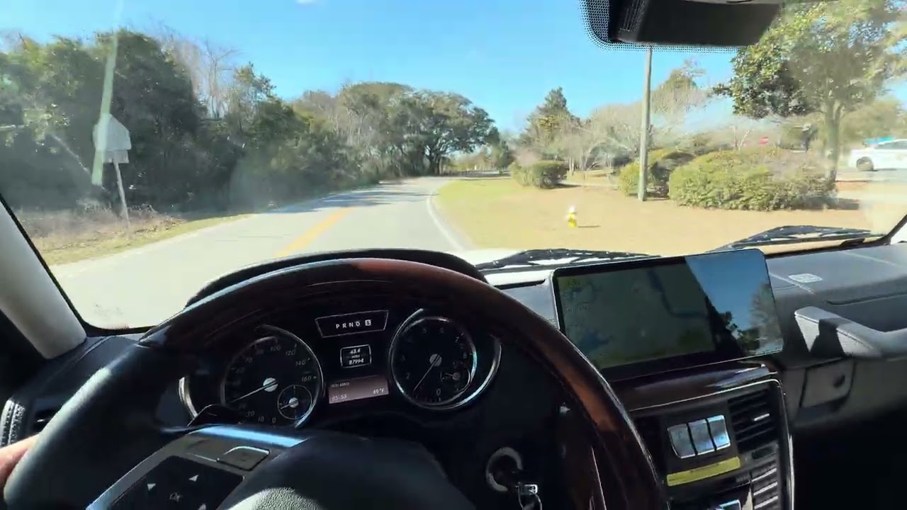 2013 Mercedes G550 test drive 