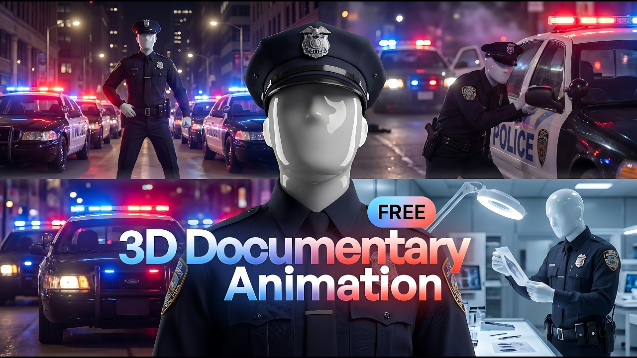 FREE & UNLIMITED | How I Make VIRAL 3D Documentary Videos 100% With AI