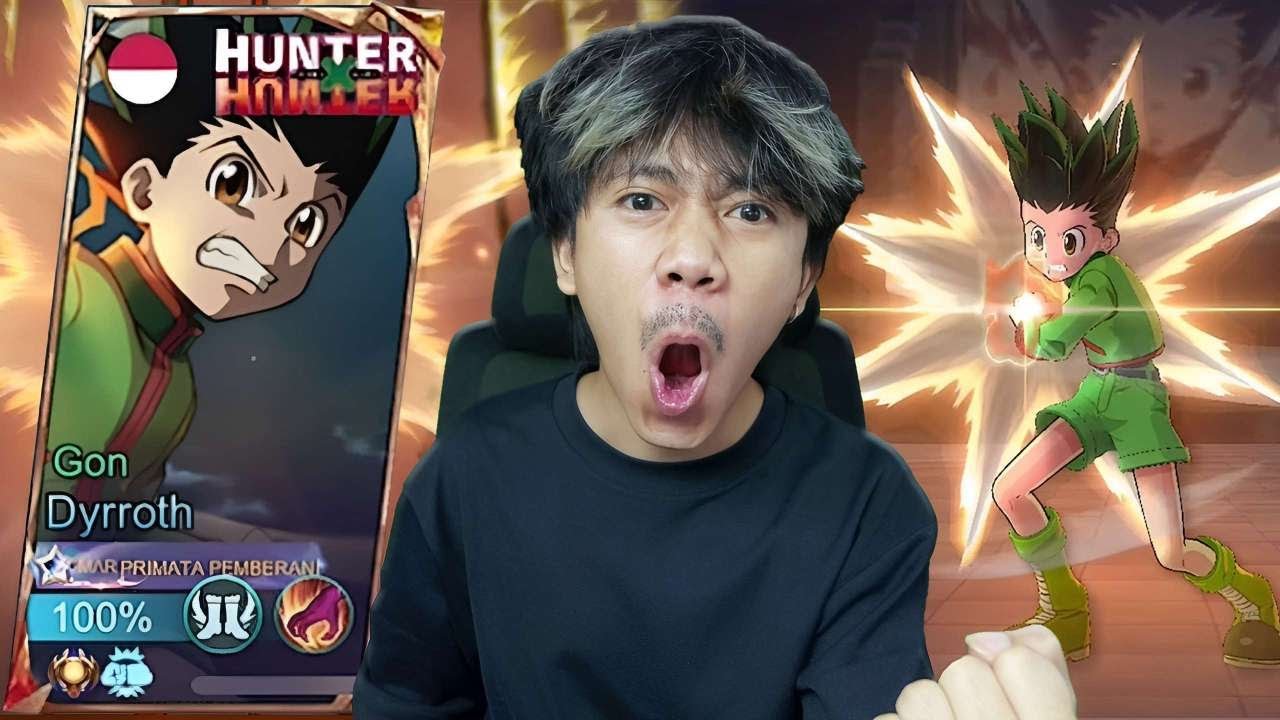 REVIEW SKIN HUNTER x HUNTER DYRROTH GON - Mobile legends