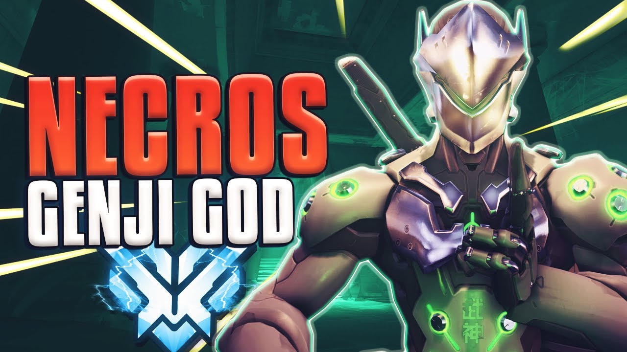 NECROS is FAST ! Genji God GHOST DASH 👻 [ Overwatch Gameplay Season 19 ]