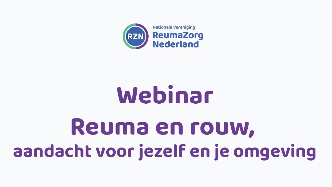 Webinar: Reuma en rouw, aandacht voor jezelf