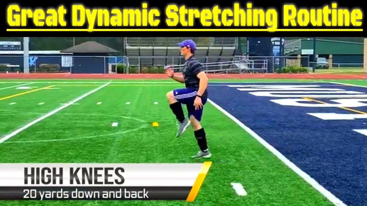 Kicking/Punting Warm Up Routine