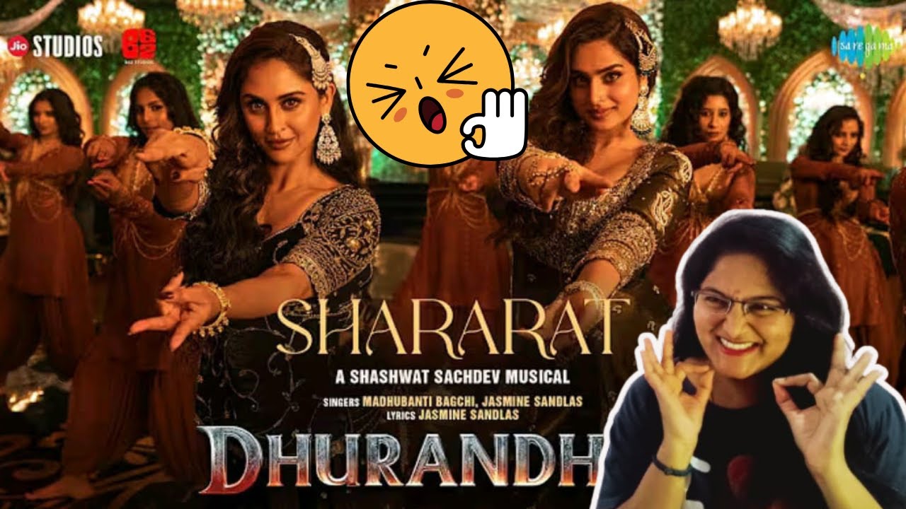 SHARARAT SONG REACTION | DHURANDHAR | RANVEER S | ADITYA DHAR | SHASHWAT S | JASMINE | MADHUBANTI