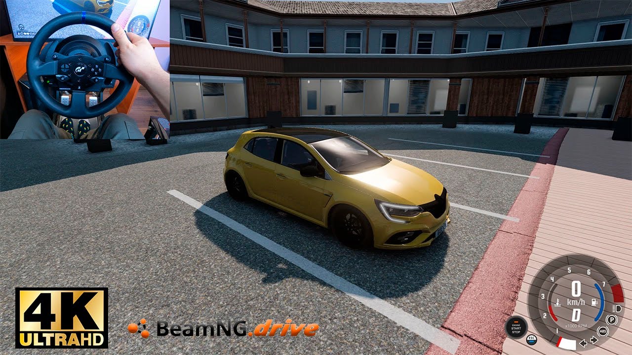 Test Drive  Renault Megane IV RS + Thrustmaster T300 RS GT Edition! | BeamNG.drive