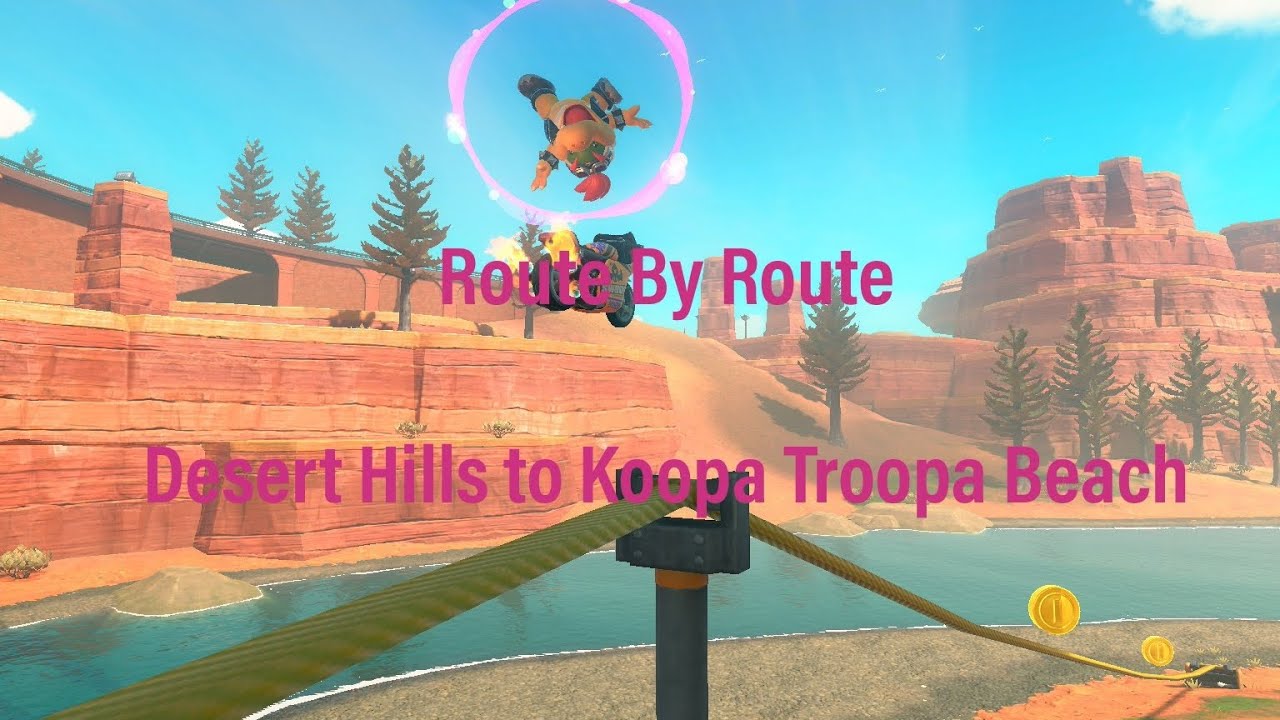 Route by Route: Desert Hills to Koopa Troopa Beach