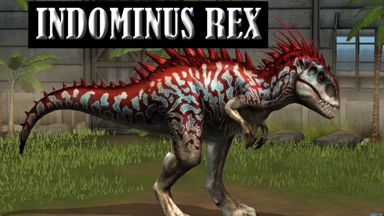 INDOMINUS REX MAX LEVEL 40 - Jurassic World The Game