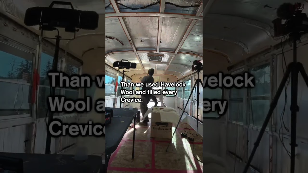 How I insulated my School Bus Conversion. (NOT like everyone else.) #skoolie #skoolieconversion