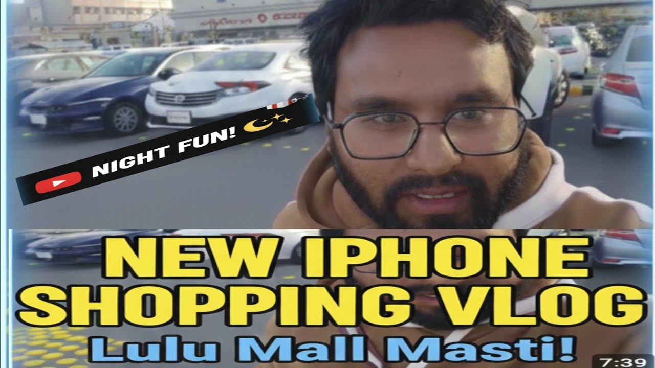 iPhone Shopping Vlog 🛍️ | Lulu Mall Me Masti Aur Nayi Jagah! #vlogger 