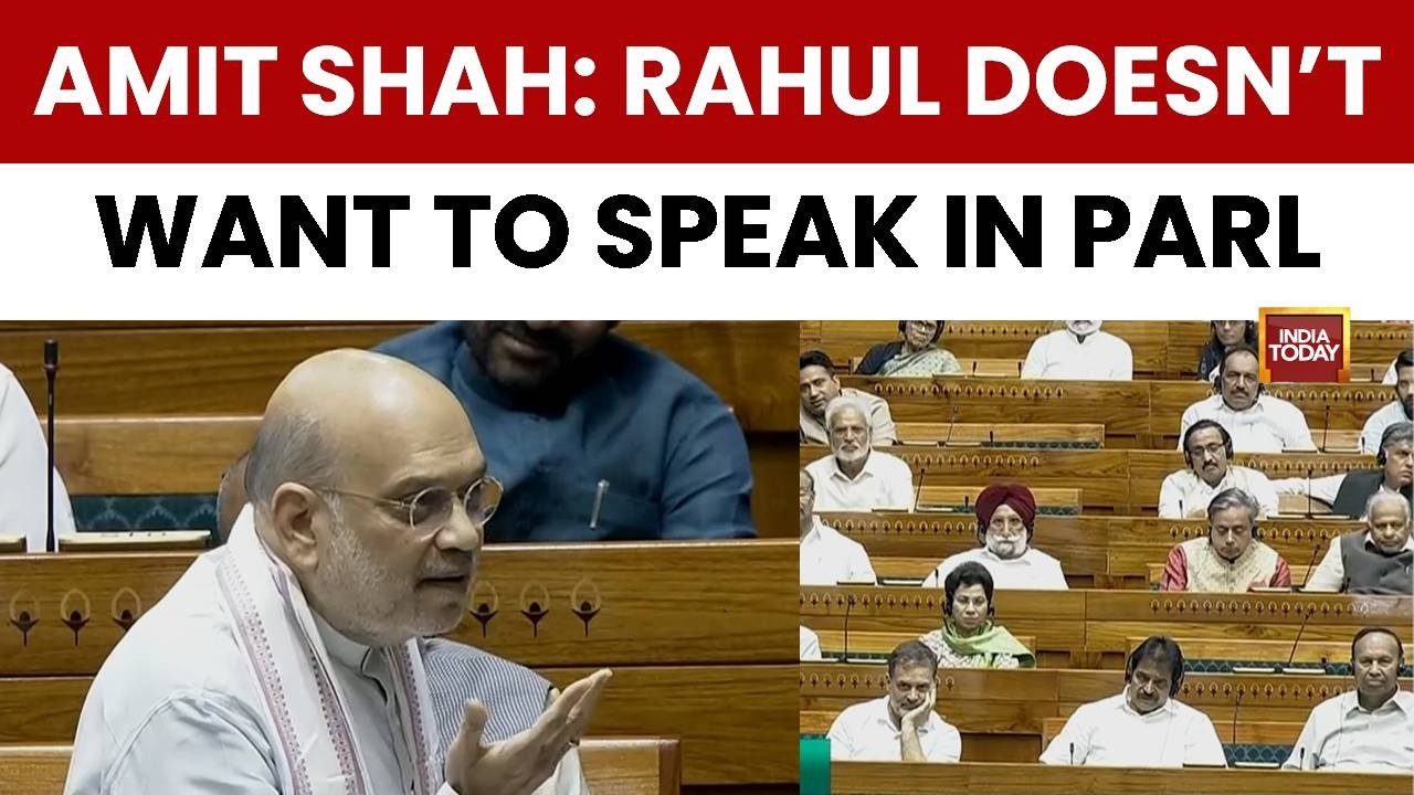 Amit Shah Questions Rahul Gandhi's 51% Attendance In 17th Lok Sabha Vs 67% National Average
