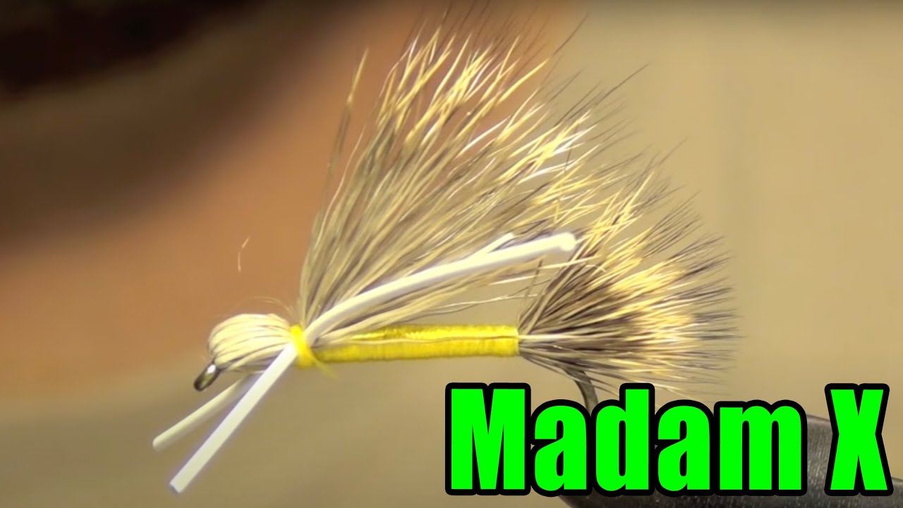 Madam X Fly Tying - Great Simple Stonefly Dry Fly Pattern - Doug Swisher Fly Pattern