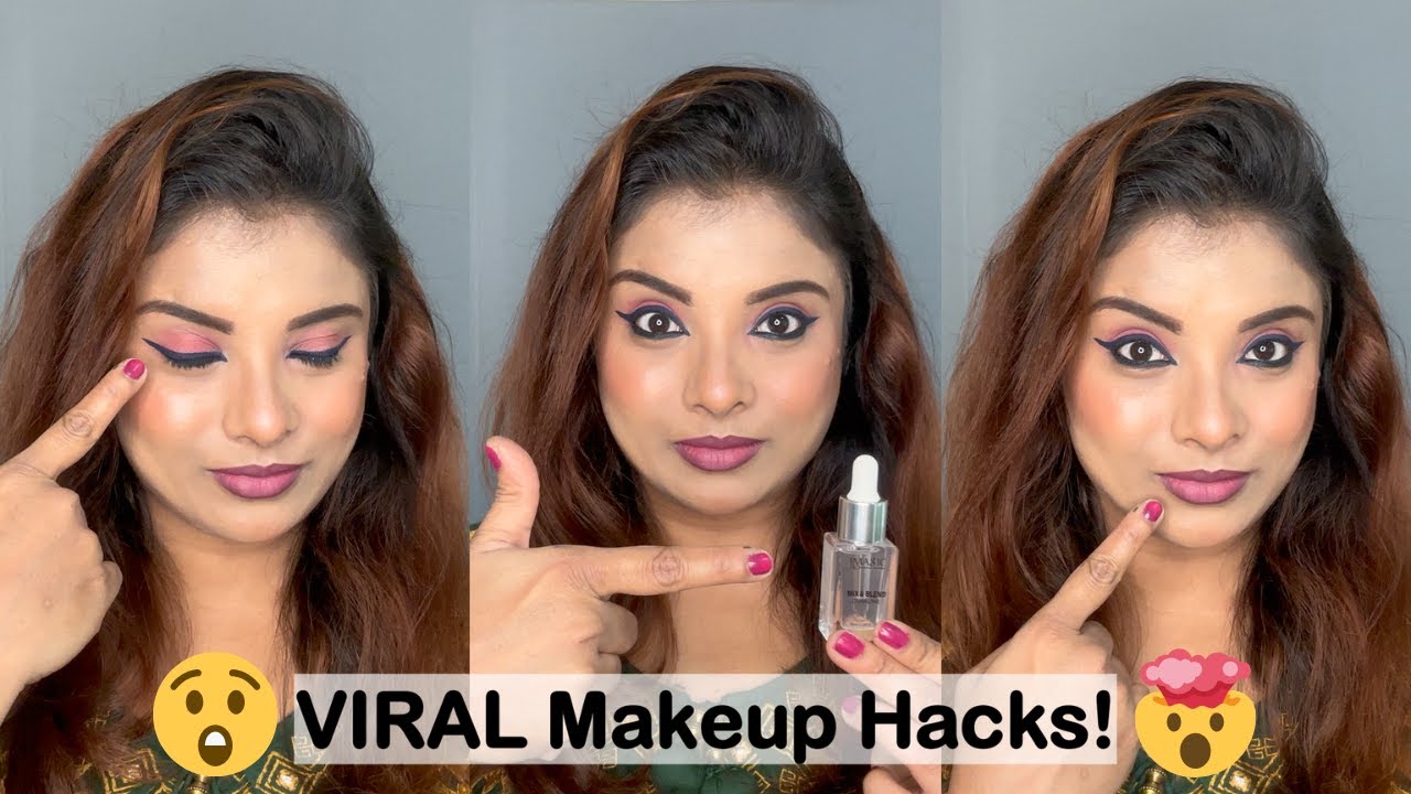 4 AMAZING MAKEUP HACKS YOU SHOULD KNOW|ಕಲಿಯಲೇ ಬೇಕಾದ ಮೇಕಪ್ ಹ್ಯಾಕ್ಸ್|DIY Colourful Eyeliner[2026]