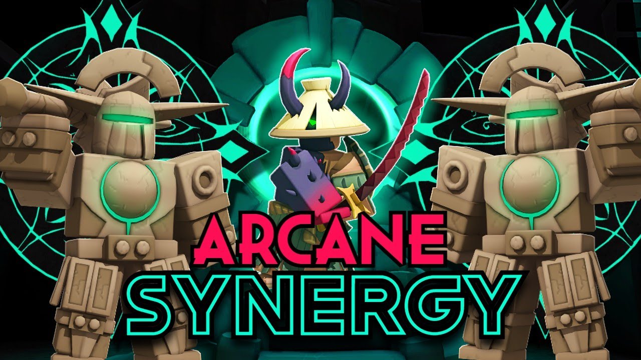 Corruption & Stone Sentinel ARCANE SYNERGY?! +Give-A-WAY! The House TD - roblox