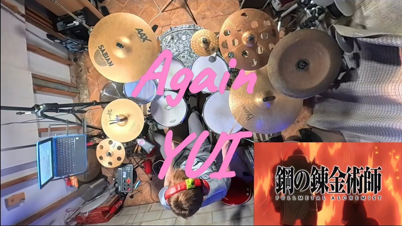 Again - YUI - DRUM COVER