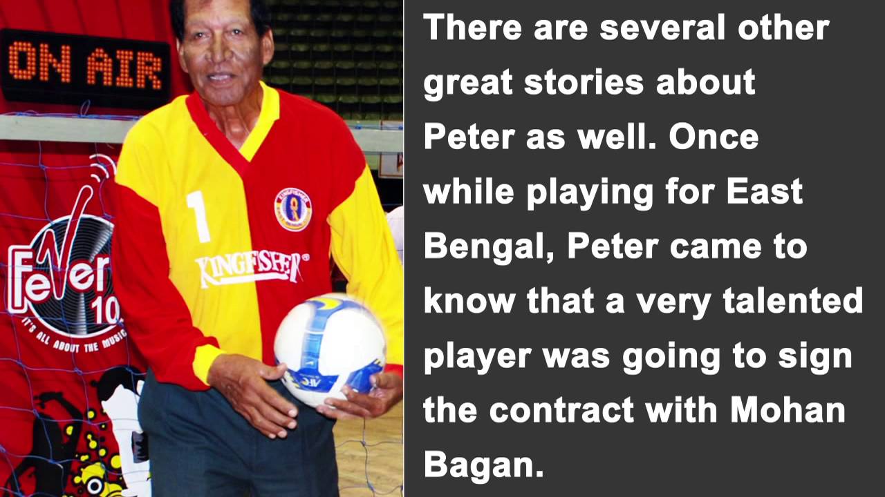 Peter Thangaraj  - The great Indian Goal keeper
