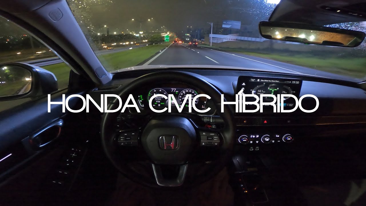 POV (Night) Drive | Honda Civic Híbrido e:HEV 2024 [4K]
