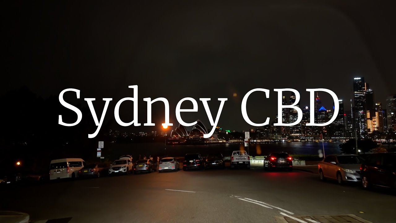 [4K] Sydney Late Night Driving Tour: Newtown → Harbour Bridge → Opera House → CBD (with Commentary)