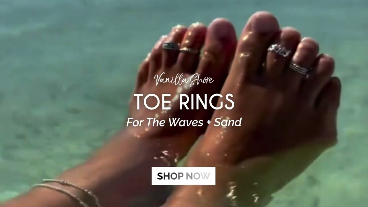 Biggest Selection of Toe Rings #toering #toerings #jewelry #beachjewelry #shelljewelry #ringslover