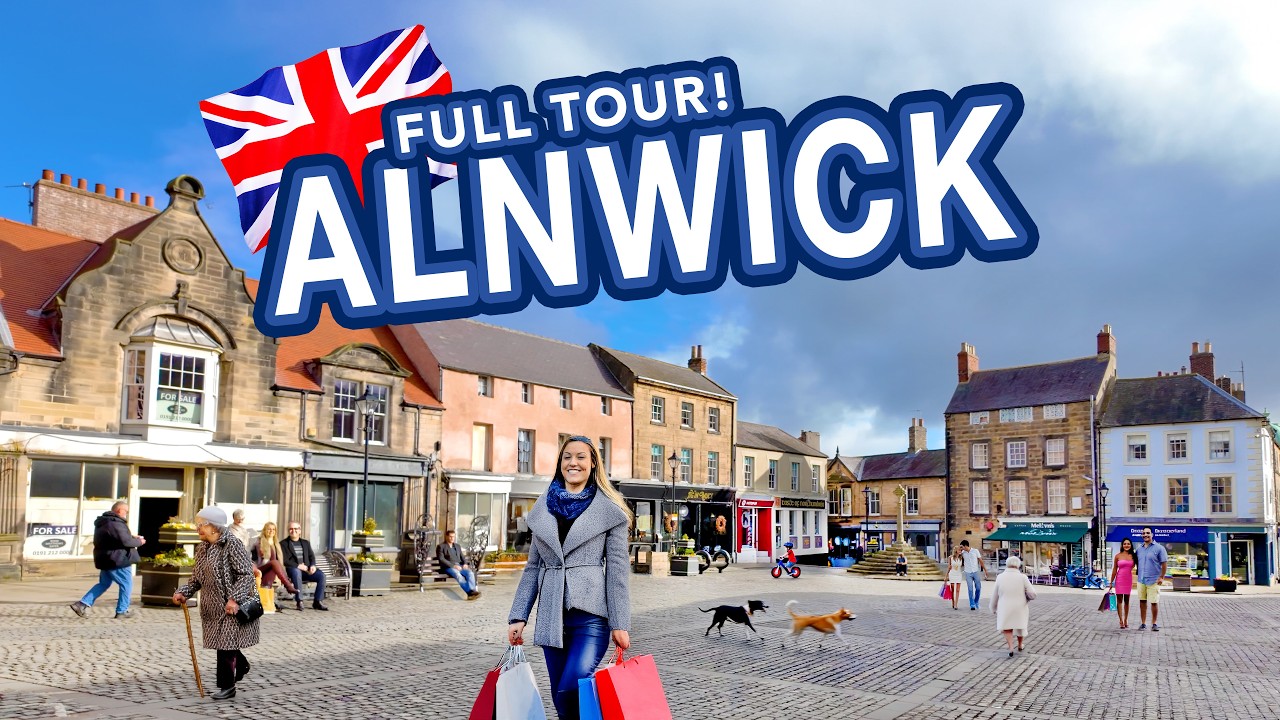 ALNWICK | Full tour of historic Alnwick from Town to Castle