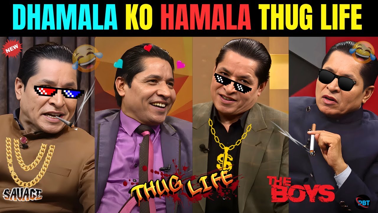 🔥 Dhamala Ko Hamala 😤 | Thug Life & Savage Moments 😎 | Risi Dhamala Unfiltered! 🎤