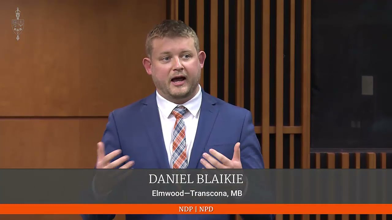 Blaikie Requests Emergency Debate on the GIS Clawback