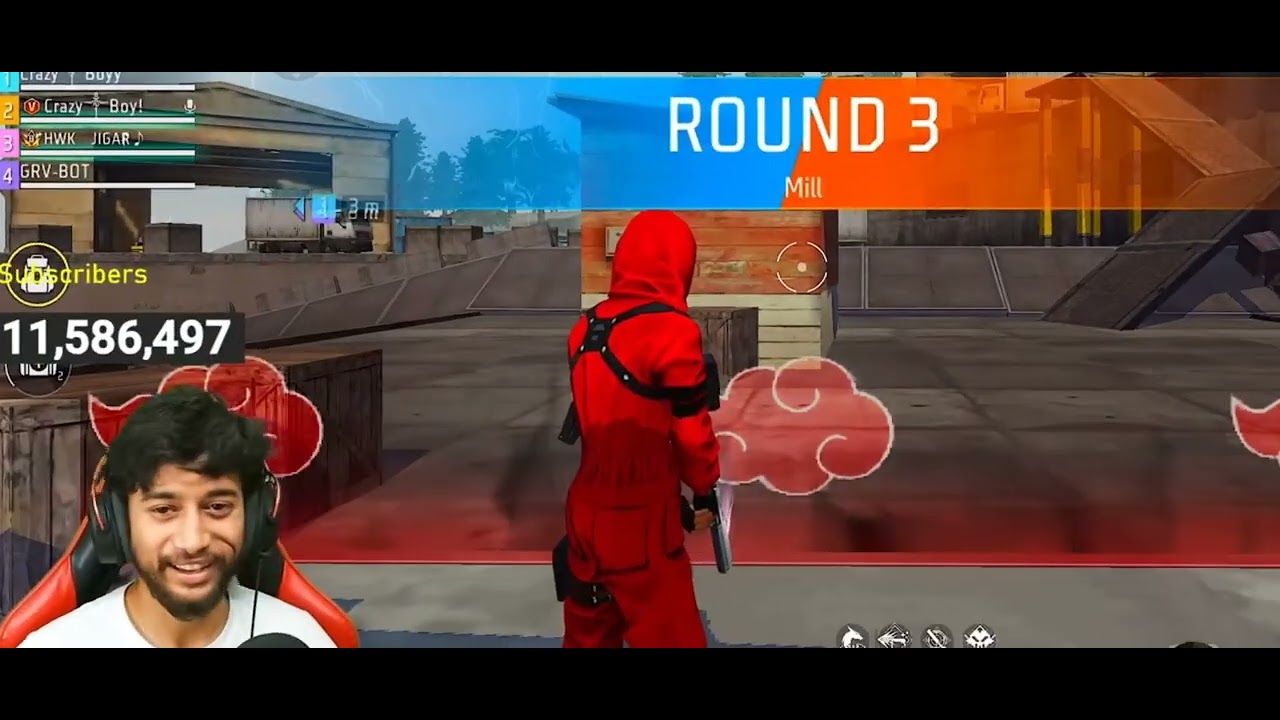 BADGE 99 vs SATVIK ON CS RANKED AWM FIGHT 