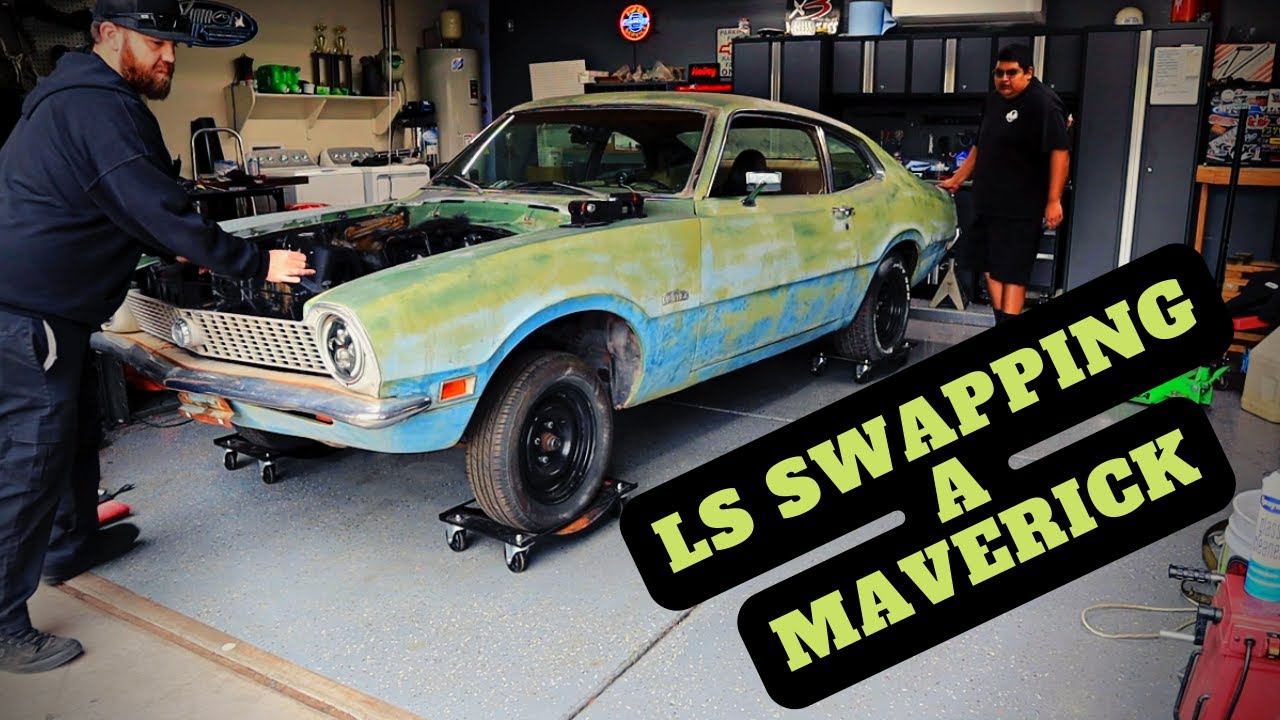 New Project! Jorge's 1971 Ford Maverick LS Swap. Eat Your Heart Out Miss Midnight Maverick