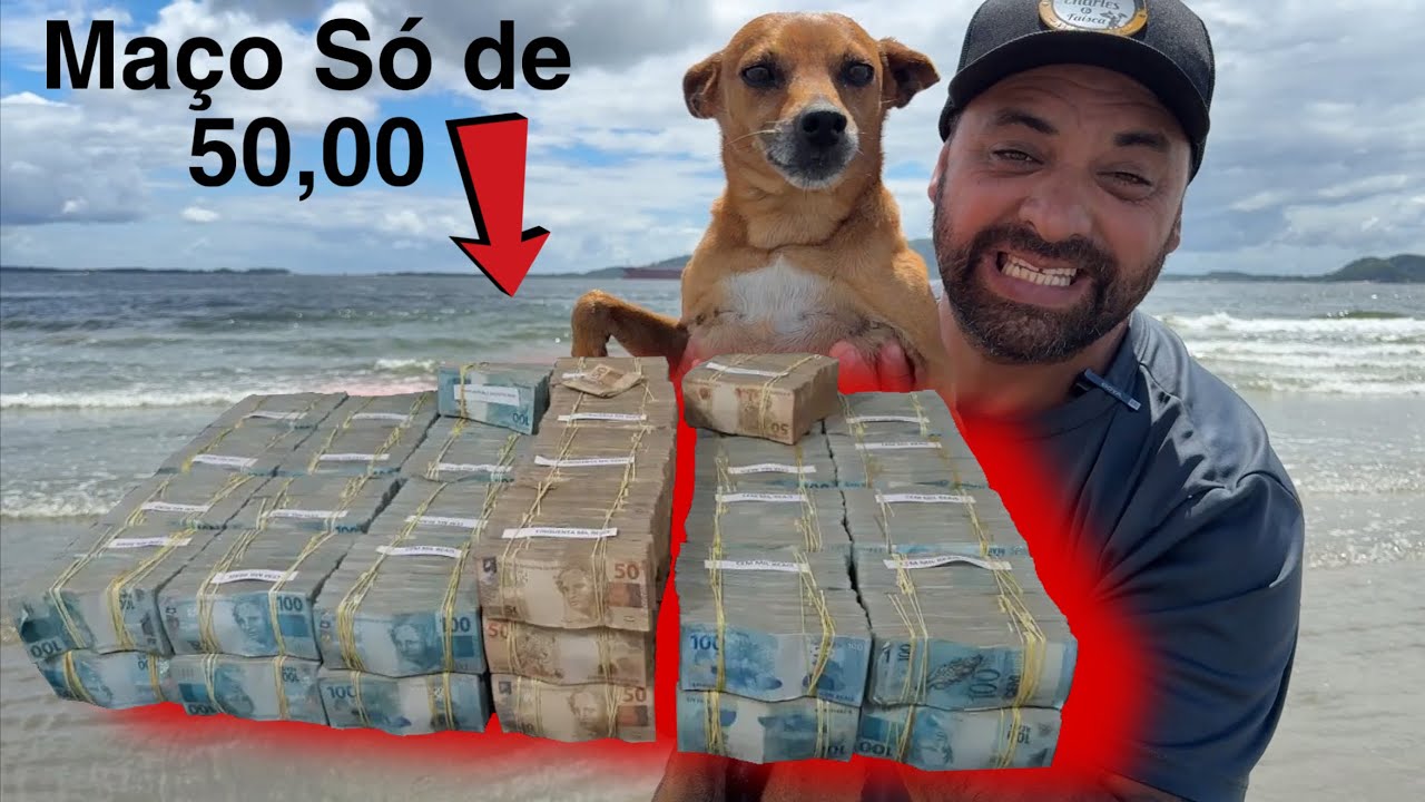 encontramos uma fortuna imensurável na Praia