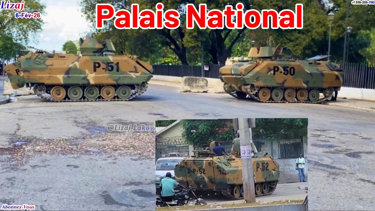 Gwo Cha yo Sèkle Palè Nasyonal, P-50 ak P-51. 3 Bato Gè yo, Helicopter, Colonel Rebu ap bay detay