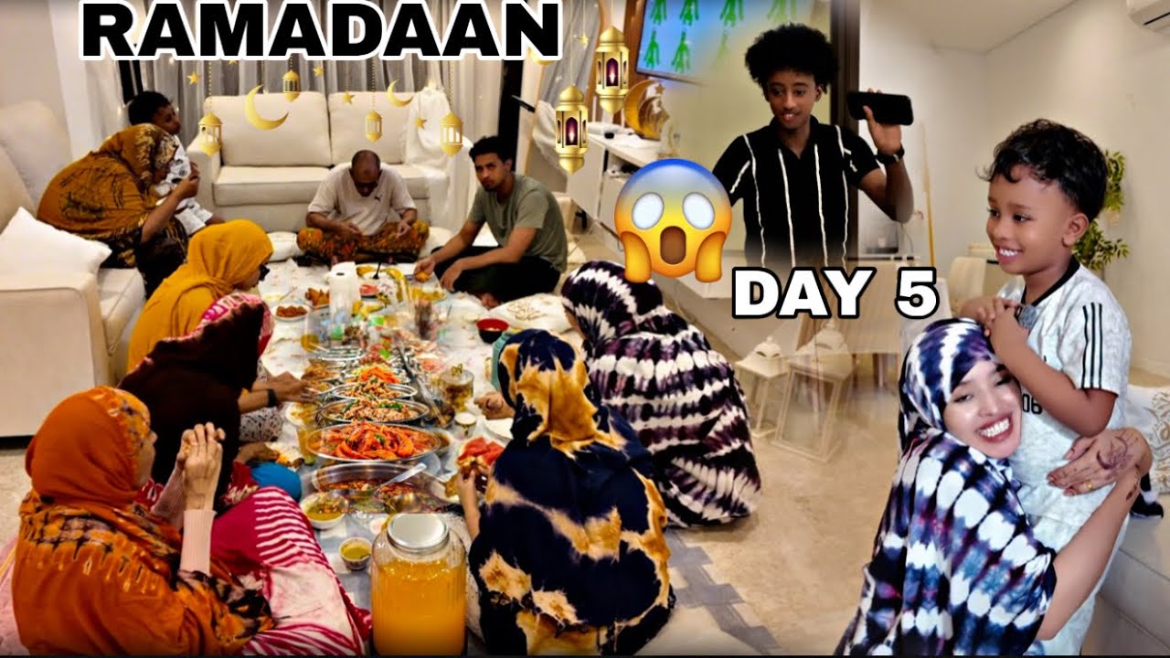 MAALINTA 5AAD RAMADAAN ROUTINE/ASIM OO AFSOMALI BARTAY..😭