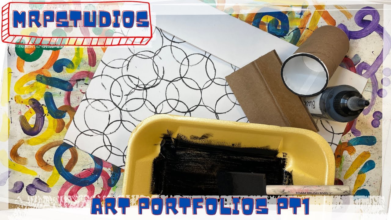 Art Lessons for Kids: Art Portfolios Pt 1