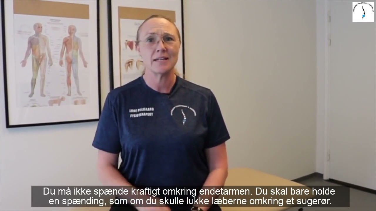 Inkontinens &oslash;velser der virker - Randers Gyn/Obs Klinik Toldbodgade.