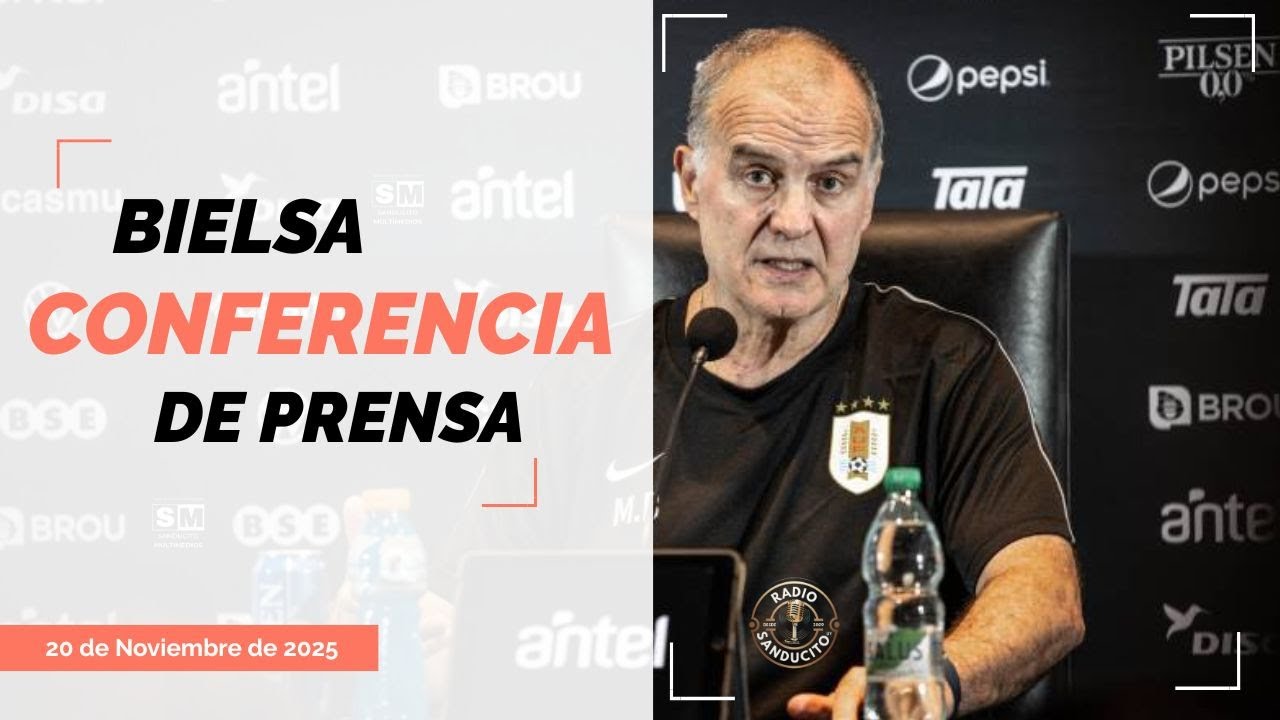 Conferencia de prensa de Marcelo Bielsa  - DT Selección Uruguaya (Noviembre 2025)