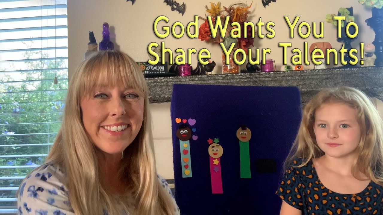 God Wants You To Share Your Talents! - With Special Guests - Kingdom Kids Sunday School - 10/18/2020