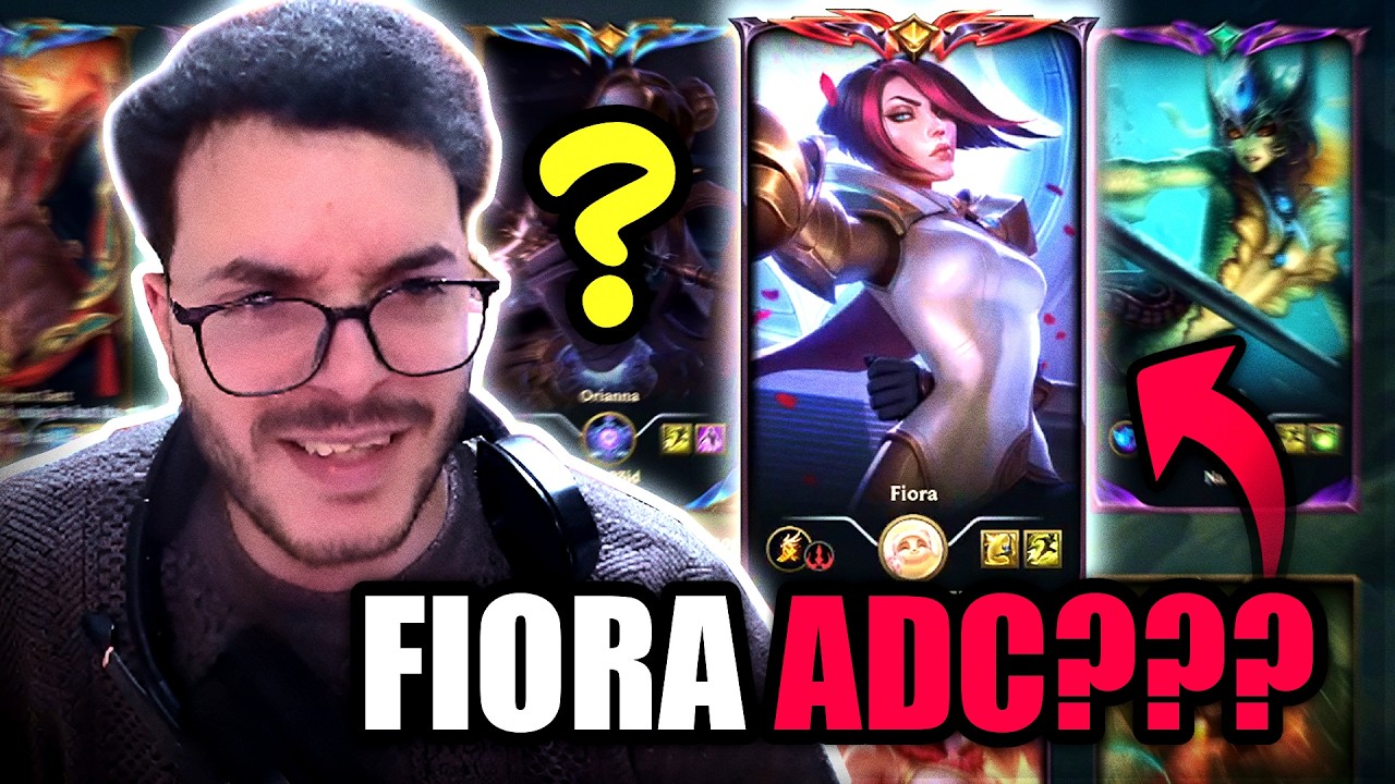HE PICKED FIORA ADC IN CHALLENGER... | Geishu