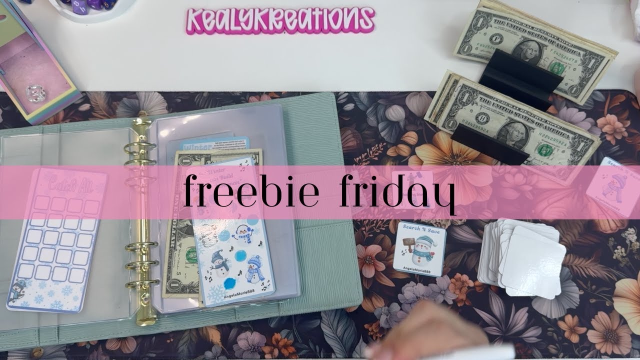 Freebie Fridays | Savings Survivior Collab | Winter Box Challenge Collab