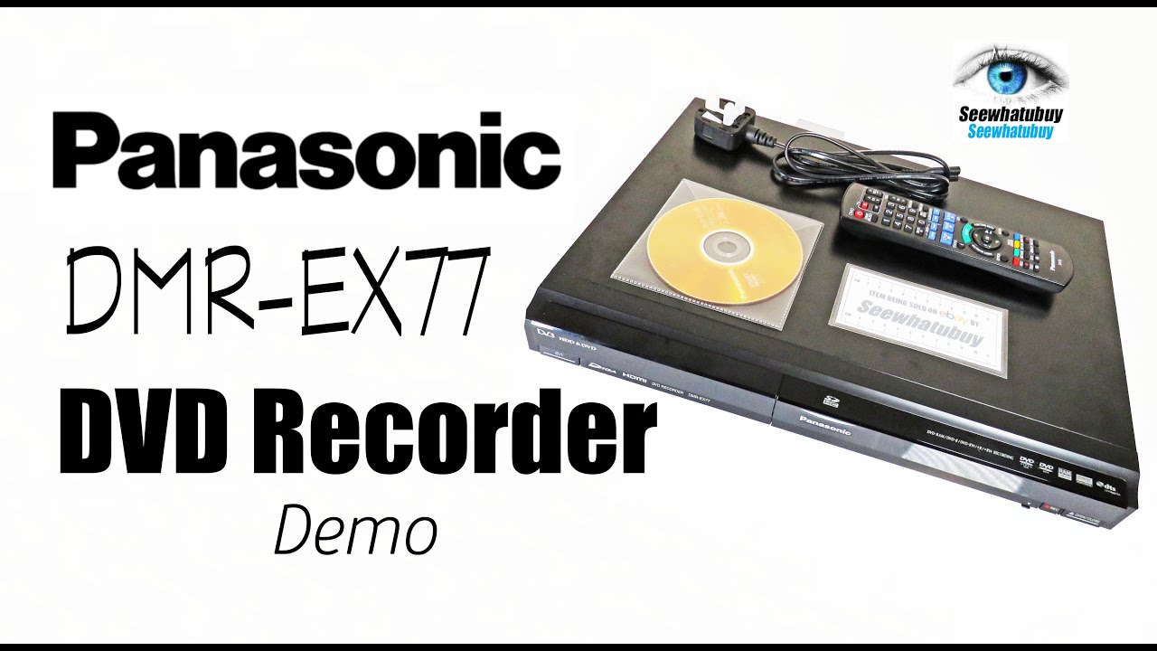 Panasonic DMR-EX77 DVD Recorder