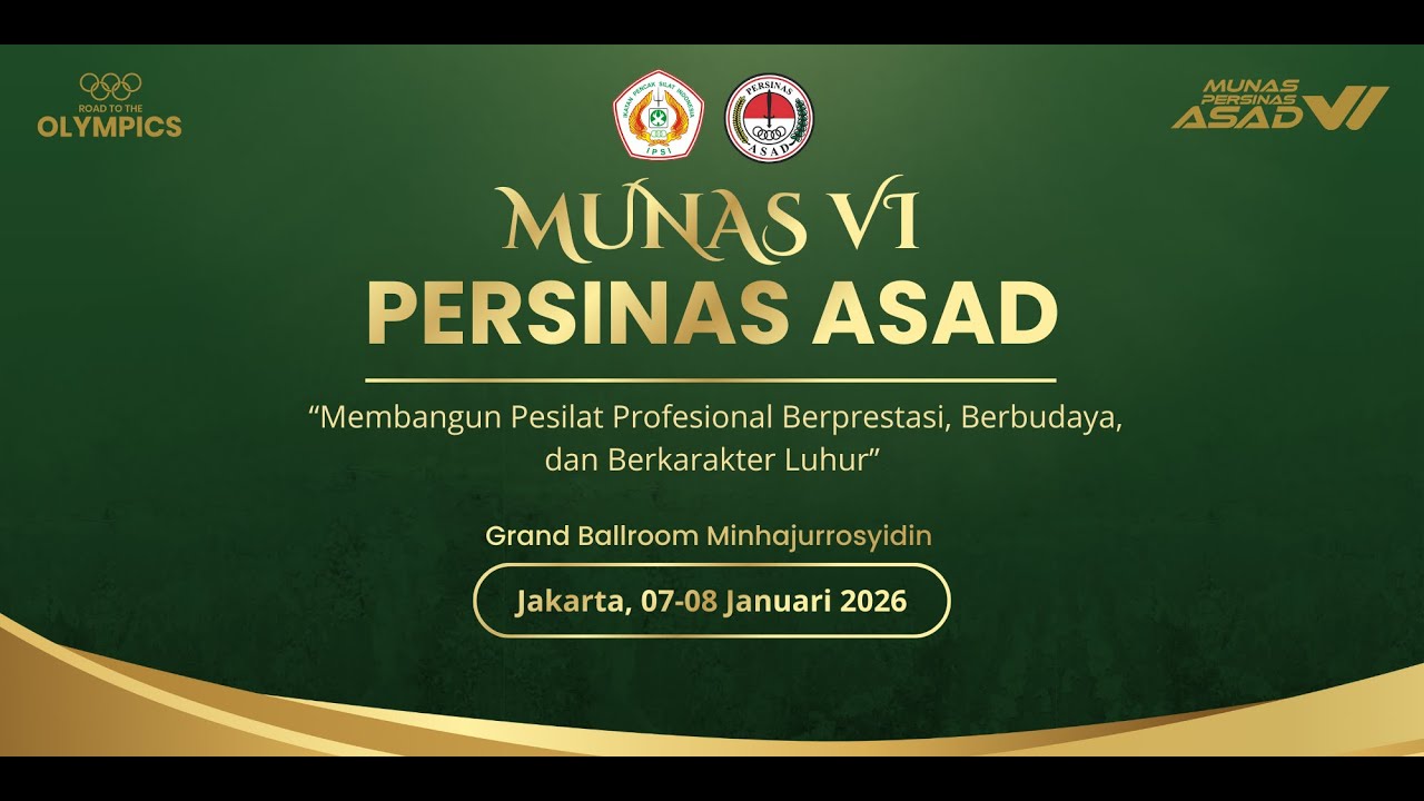 MUSYAWARAH NASIONAL VI PERSINAS ASAD