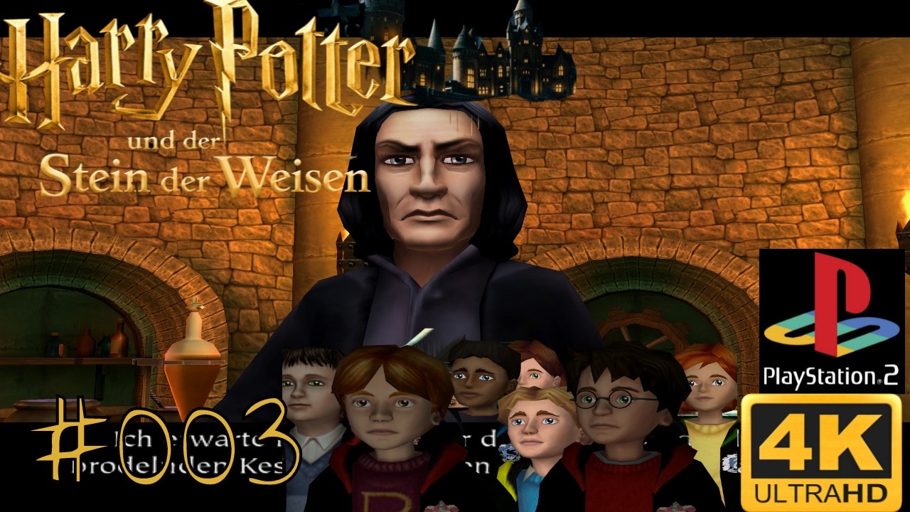 Harry Potter und der Stein der Weisen – PS2 Let’s Play | Folge 3 (GERMAN)(4K)