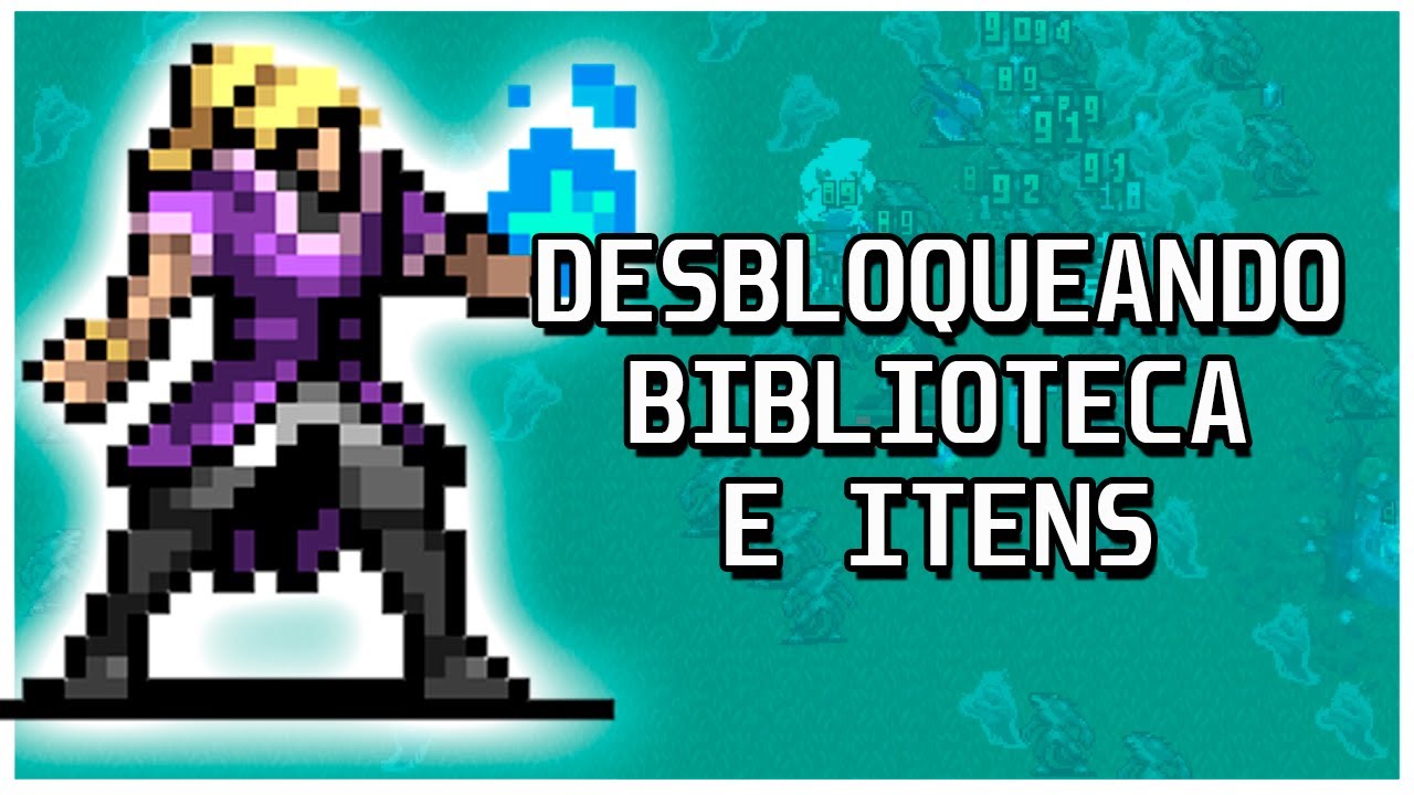 DESBLOQUEANDO A BIBLIOTECA E MUITOS ITENS! VAMPIRE SURVIVORS EPISÓDIO 2