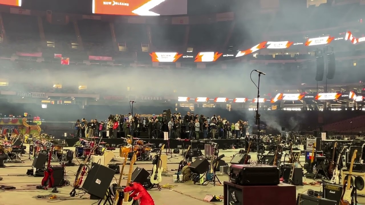 Rockin‘1000 New Orleans illegal rehearsal 