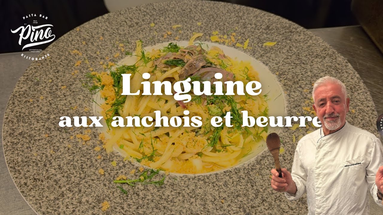 RECETTE Linguine aux anchois et beurre / FR