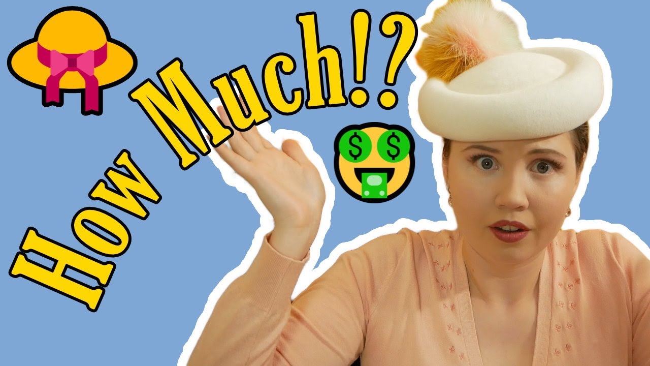 Pricing your craft work💲 | How to price hats and handmade items | Millinery Hat Making