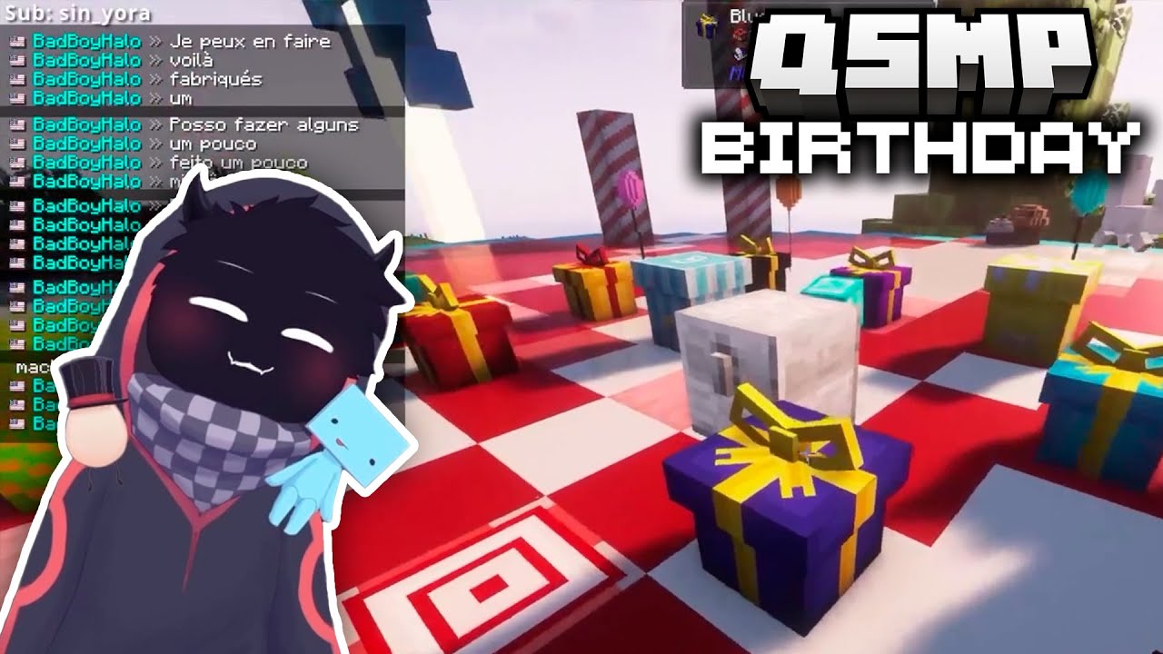 BadBoyHalo opens his birthday presents on the QSMP | QSMP 2024 | KARMA EXTRA