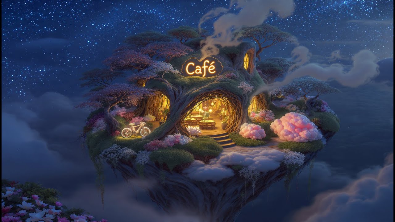 Late Night Coding Music | Calm Cafe