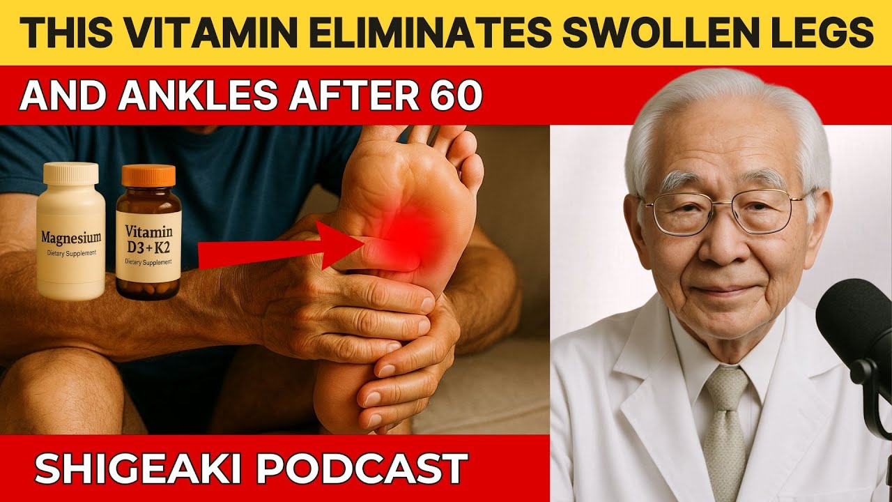 Japan's Oldest Doctor: #1 Vitamin to Eliminate Swollen Legs and Ankles After 60