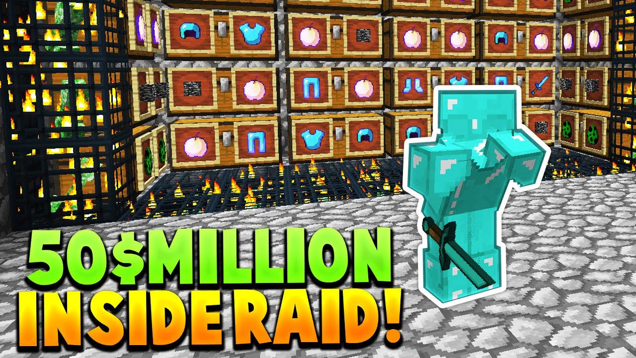 50 МИЛЛИОНОВ ВНУТРЕННЕГО РЕЙДА! | Minecraft FACTIONS #629