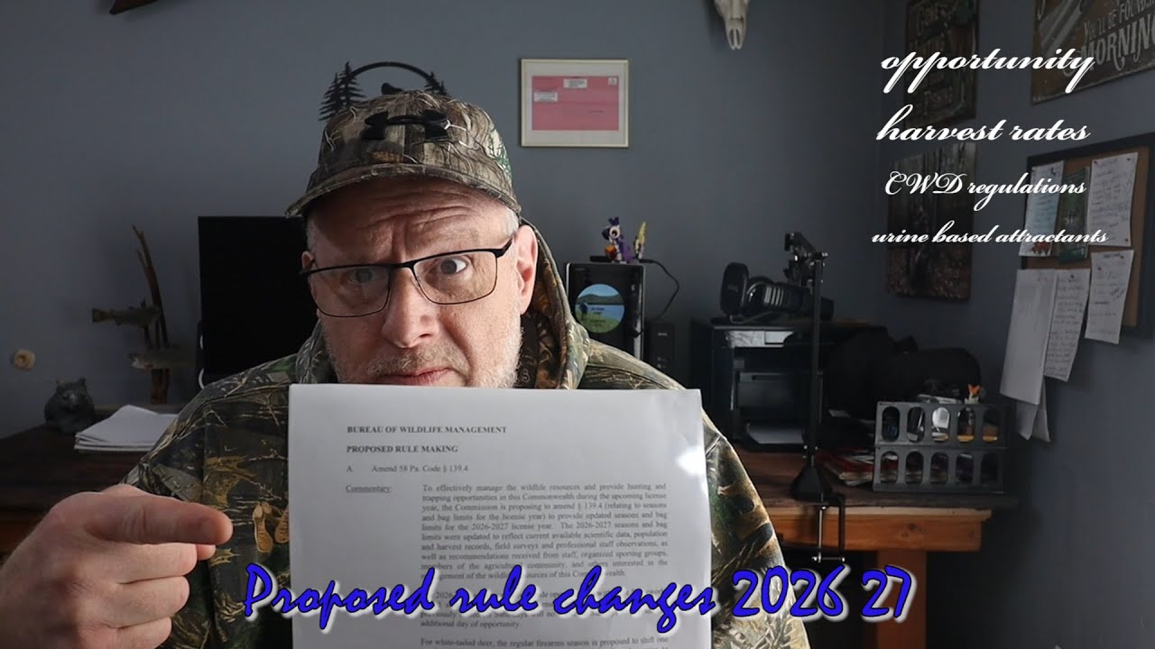 Proposed Season and bag limit changes for 2026 -2027