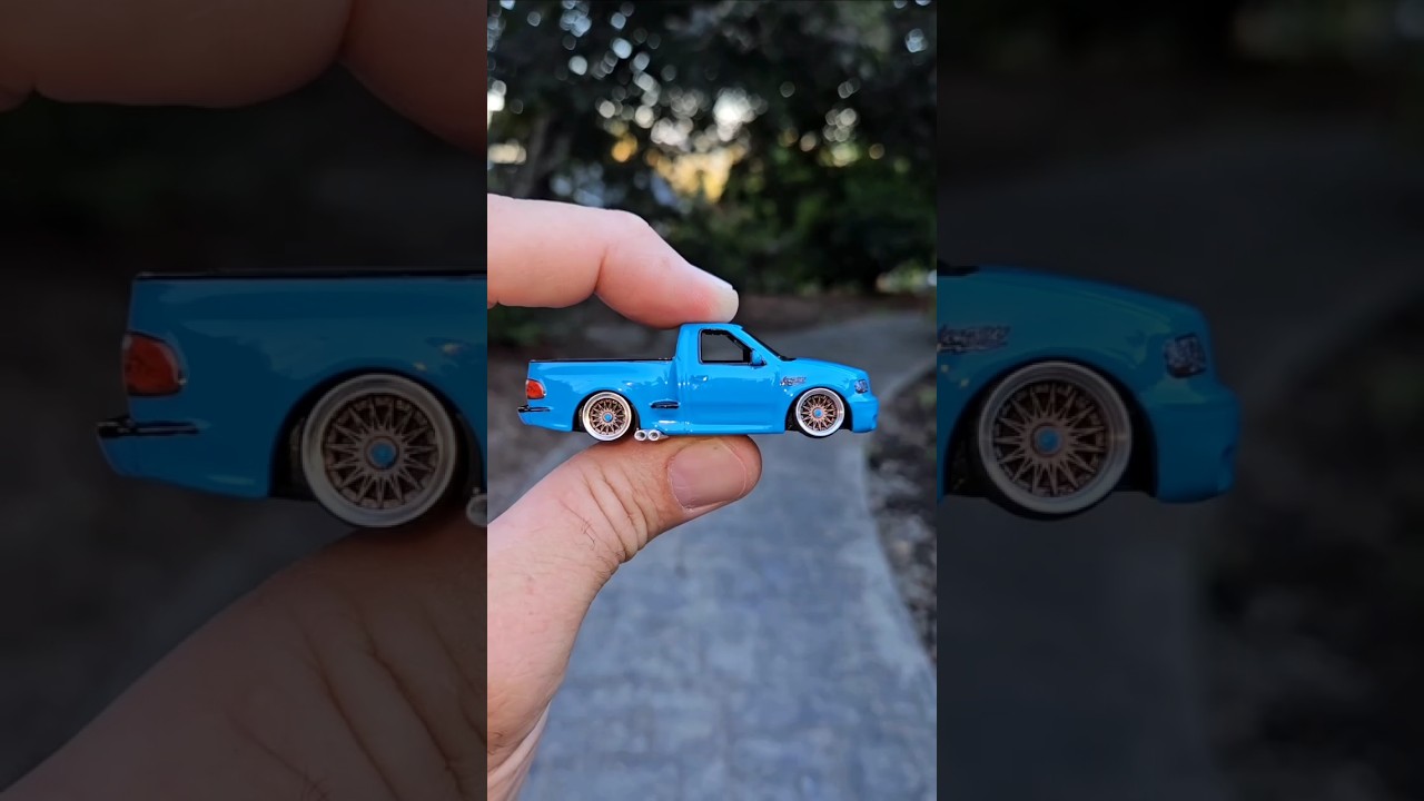 Ford F150 SVT Lightning by Milosmonis #diecast #hotwheels #ford #fordf150 #pickup #custom #mini