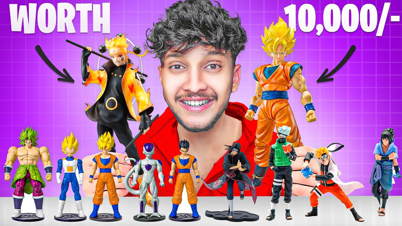 I BOUGHT 20 ACTION FIGURES WORTH Rs 10,000!🔥